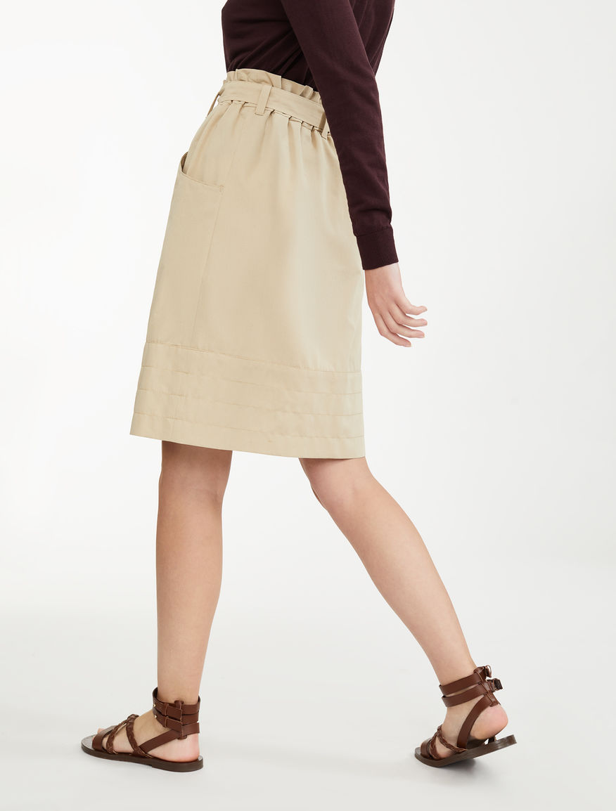 Cotton faille skirt Weekend Maxmara Cotton faille skirt Weekend Maxmara