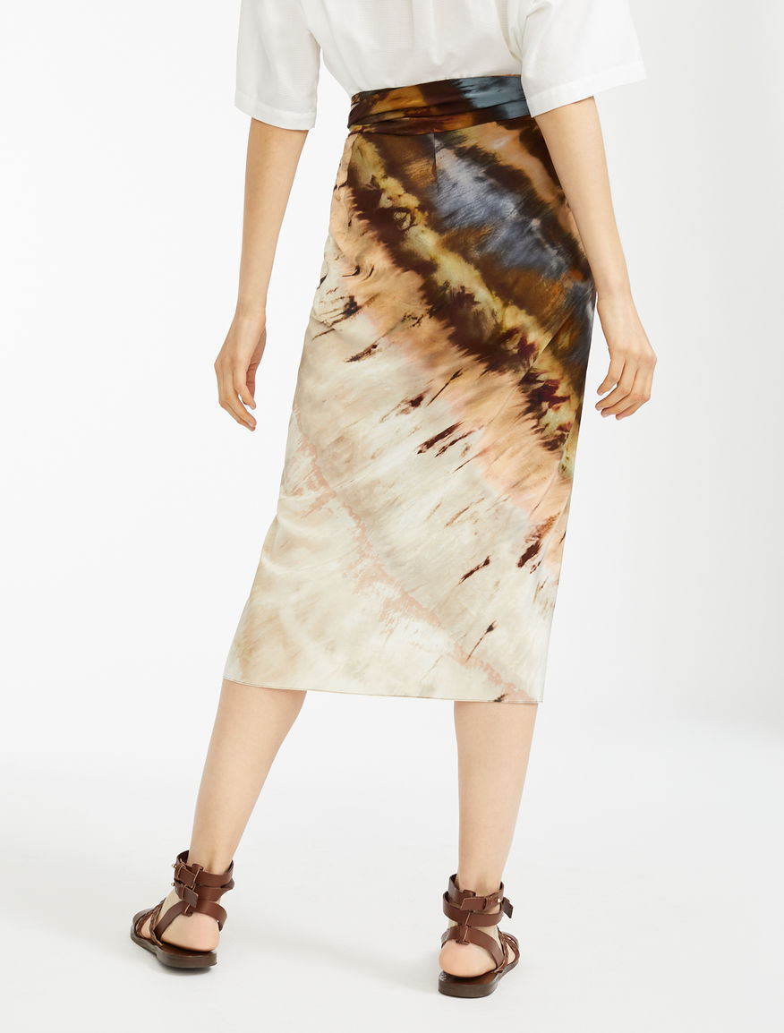 Silk crepe de chine skirt Weekend Maxmara Silk crepe de chine skirt Weekend Maxmara