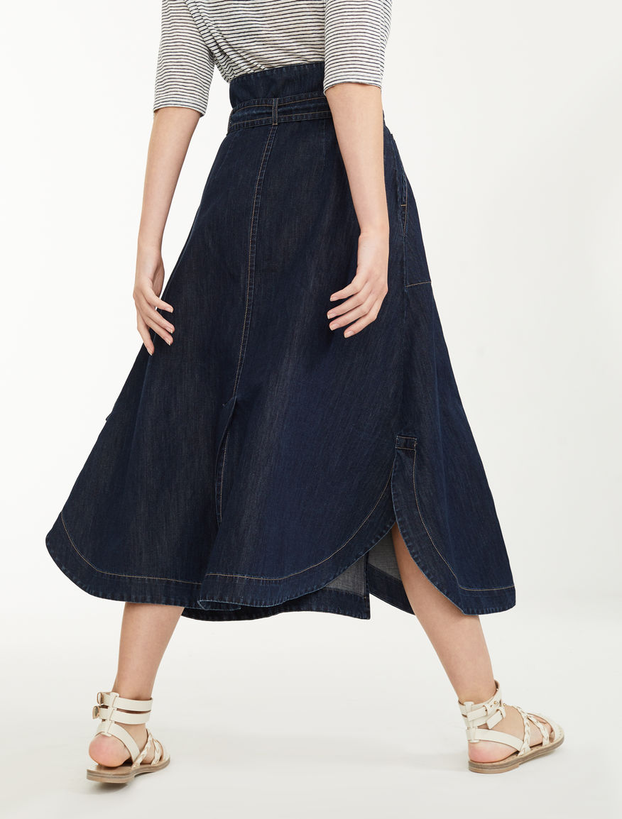 Cotton denim skirt Weekend Maxmara Cotton denim skirt Weekend Maxmara