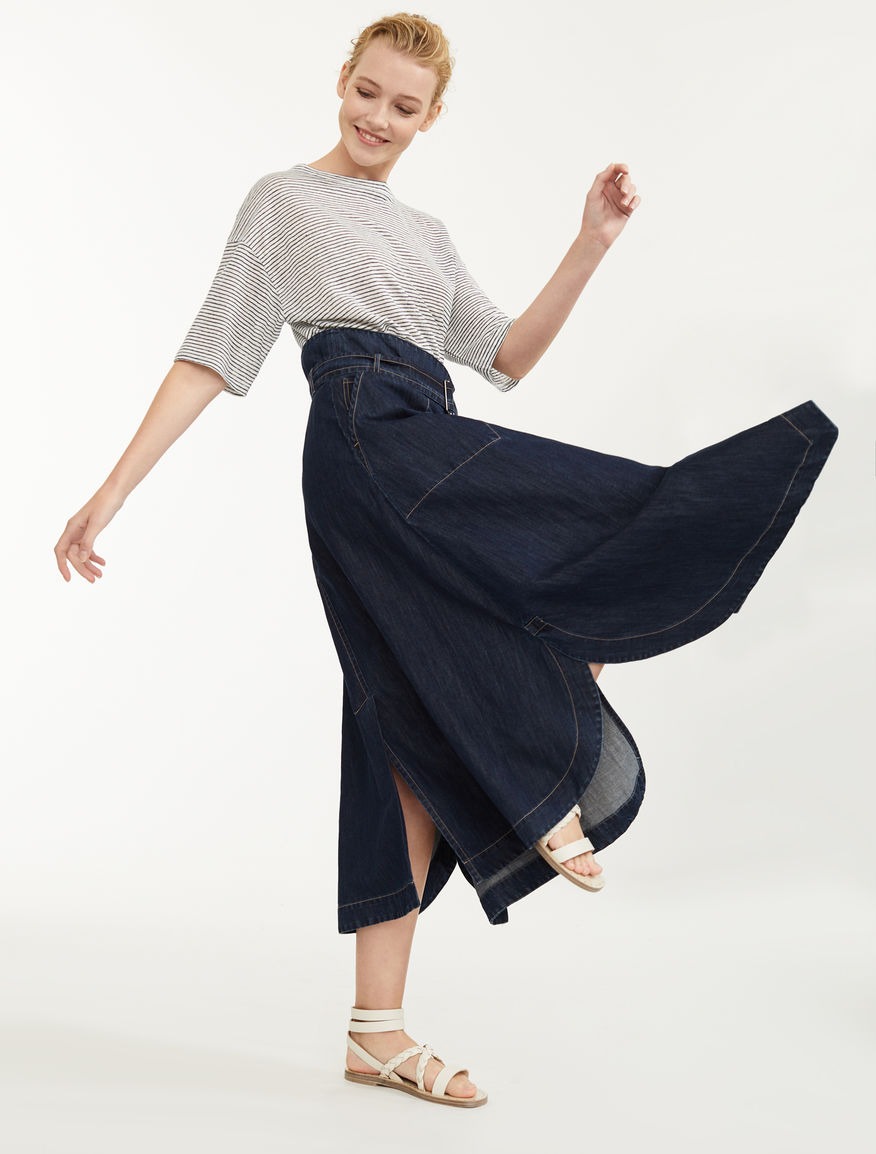 Cotton denim skirt Weekend Maxmara Cotton denim skirt Weekend Maxmara