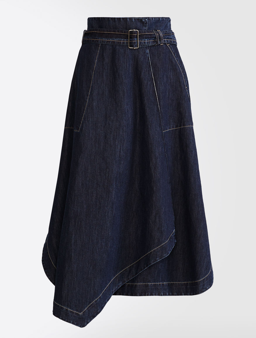 Cotton denim skirt Weekend Maxmara Cotton denim skirt Weekend Maxmara