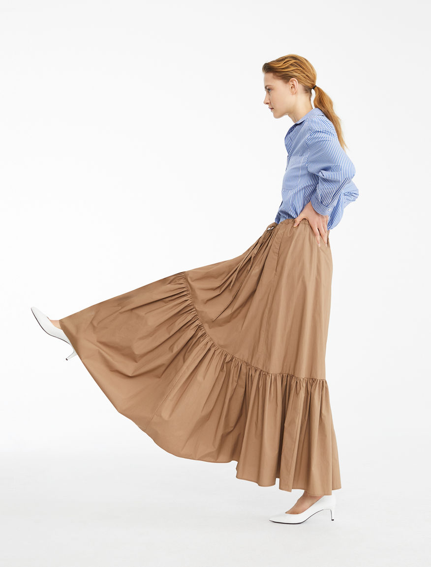 Cotton poplin skirt Weekend Maxmara Cotton poplin skirt Weekend Maxmara