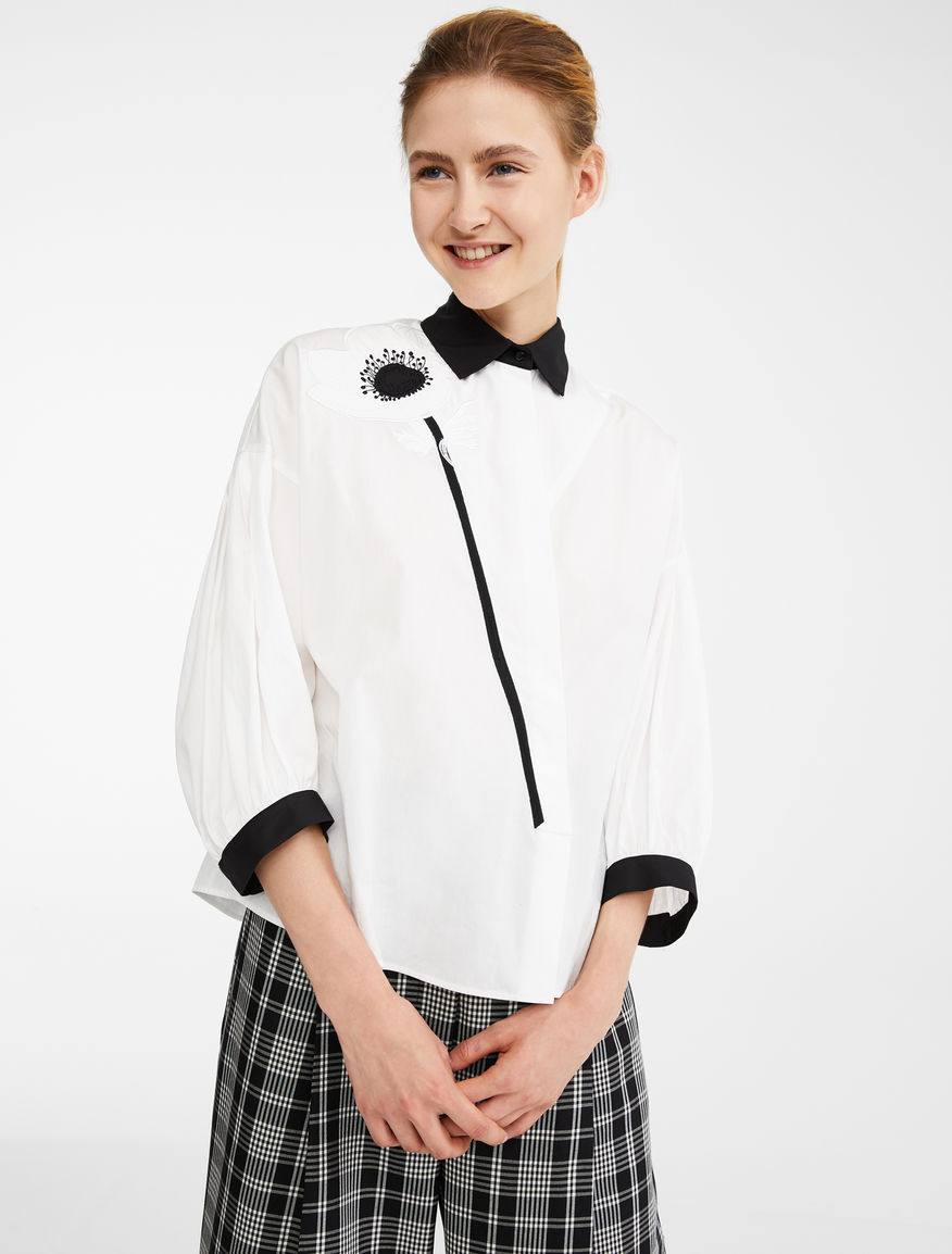 Cotton poplin shirt Weekend Maxmara Cotton poplin shirt Weekend Maxmara