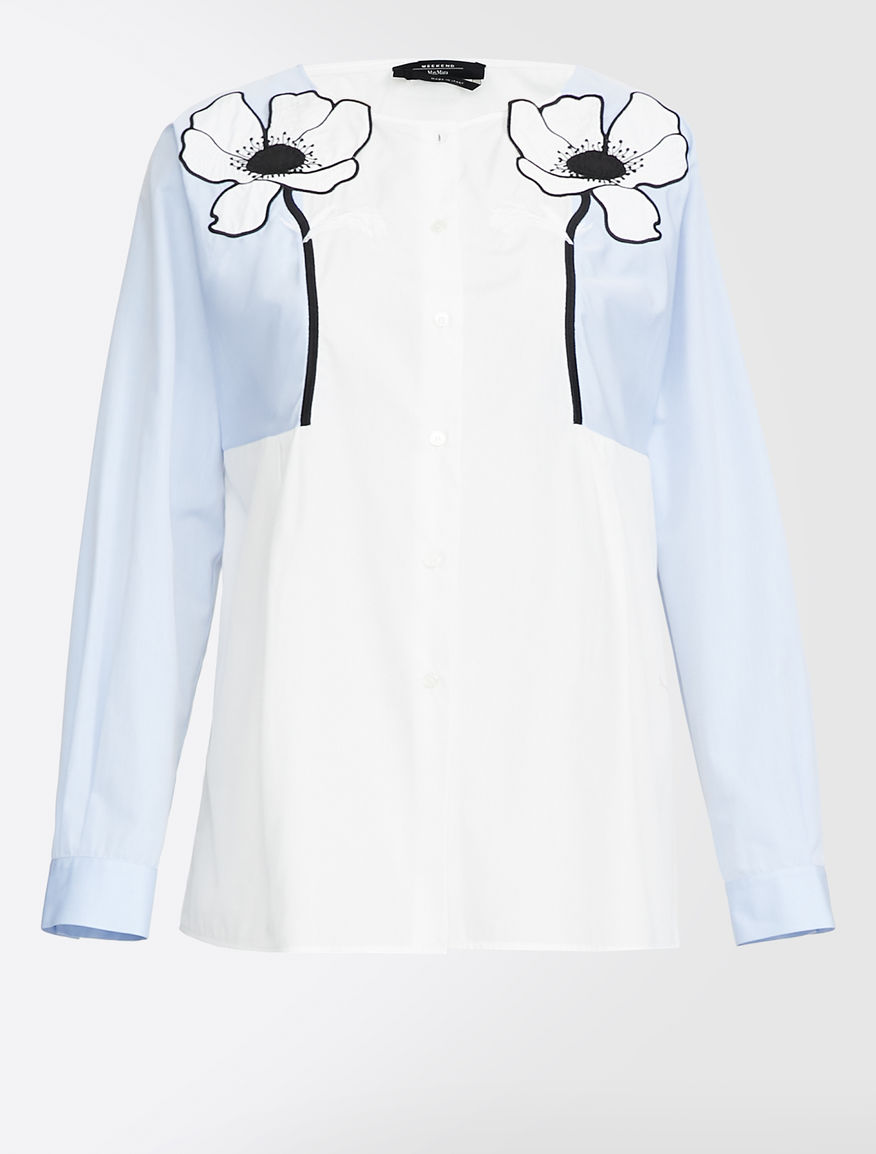 Camicia in popeline di cotone Weekend Maxmara Camicia in popeline di cotone Weekend Maxmara