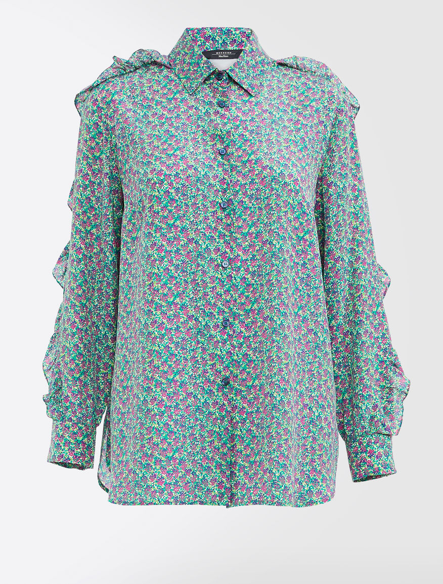Silk crepe de chine shirt Weekend Maxmara Silk crepe de chine shirt Weekend Maxmara
