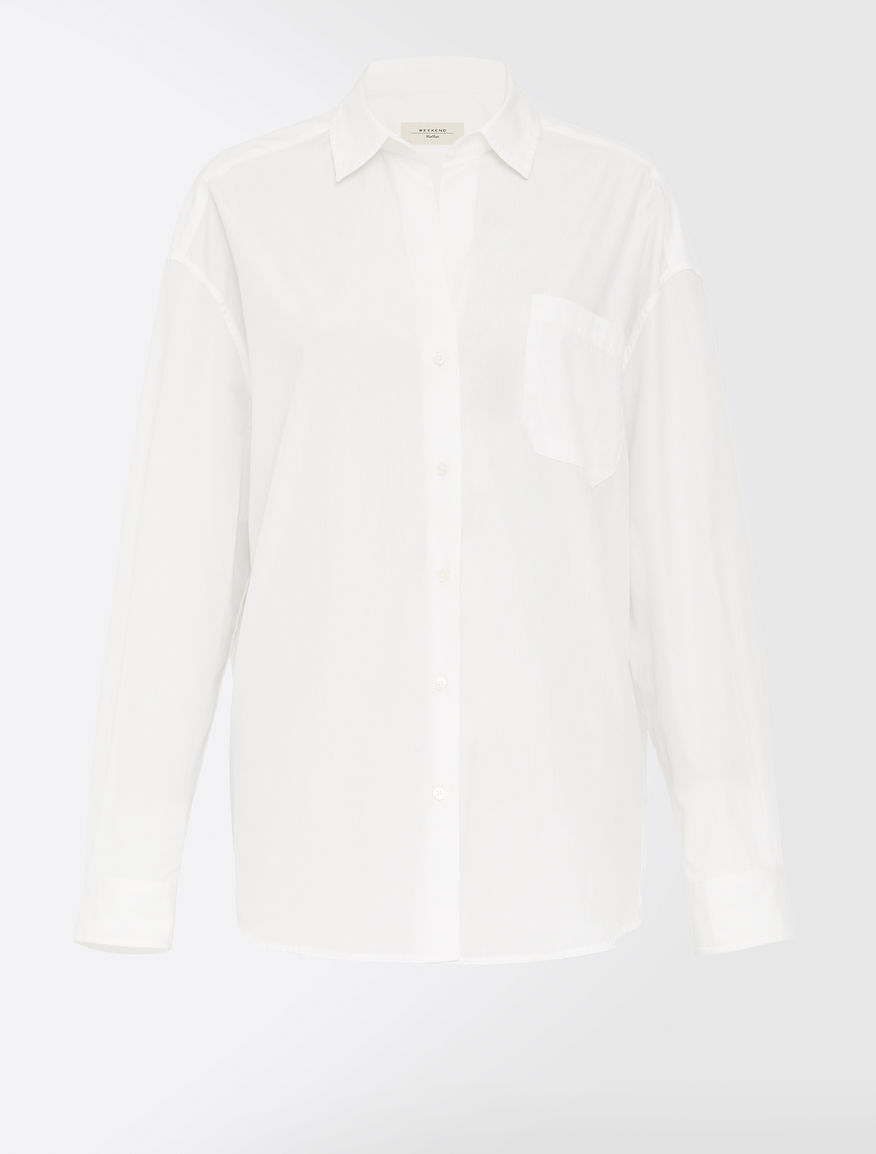 Cotton poplin shirt Weekend Maxmara Cotton poplin shirt Weekend Maxmara