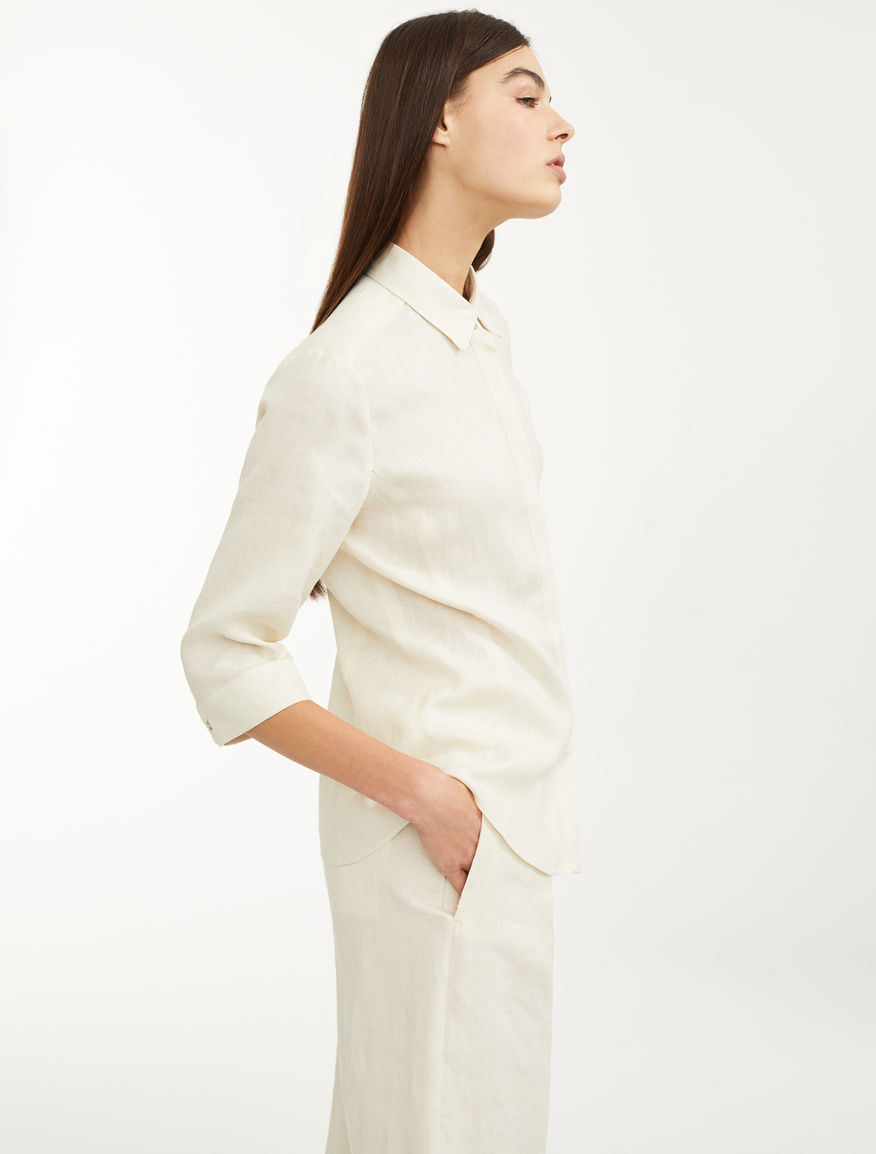 Linen canvas shirt Weekend Maxmara Linen canvas shirt Weekend Maxmara