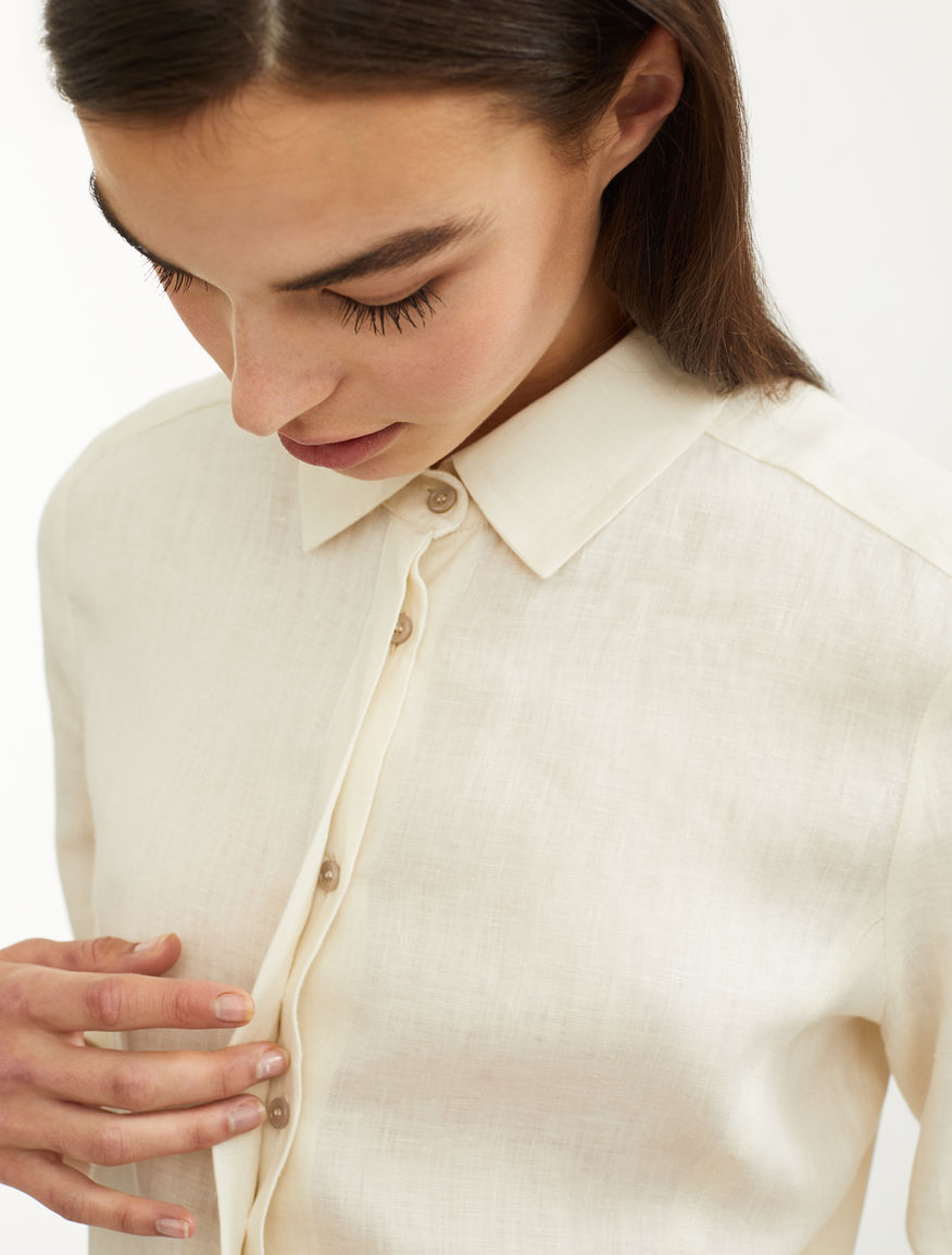 Linen canvas shirt Weekend Maxmara Linen canvas shirt Weekend Maxmara
