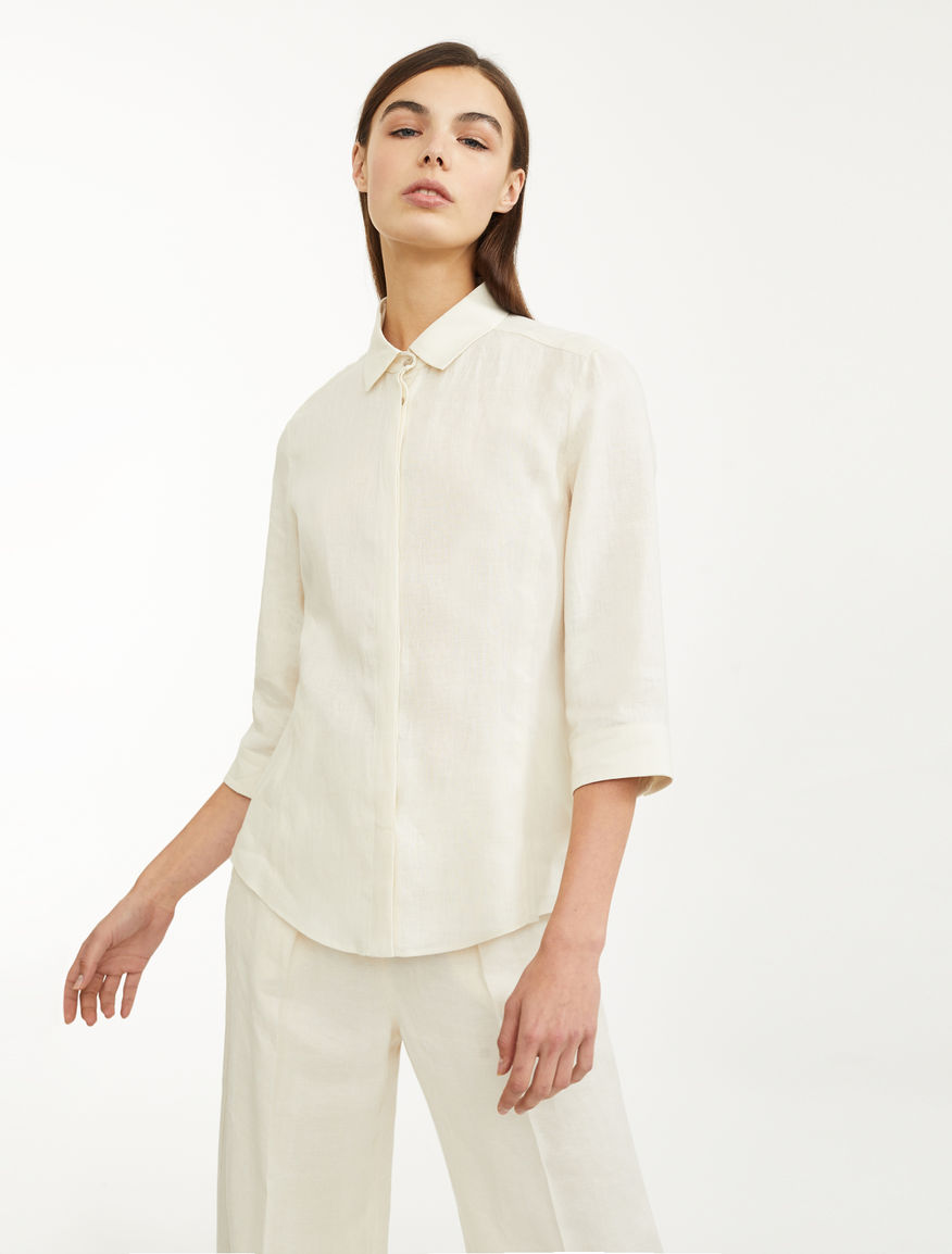 Linen canvas shirt Weekend Maxmara Linen canvas shirt Weekend Maxmara