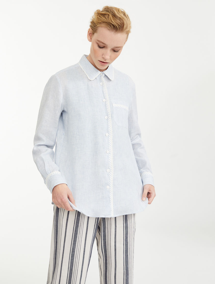 Linen canvas shirt Weekend Maxmara Linen canvas shirt Weekend Maxmara