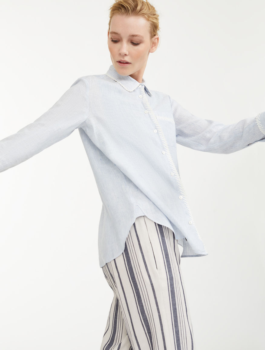 Linen canvas shirt Weekend Maxmara Linen canvas shirt Weekend Maxmara