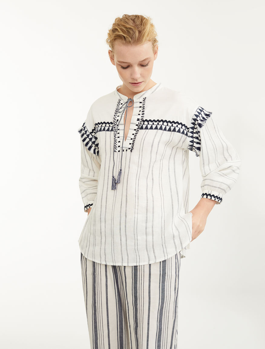 Cotton jersey blouse Weekend Maxmara Cotton jersey blouse Weekend Maxmara