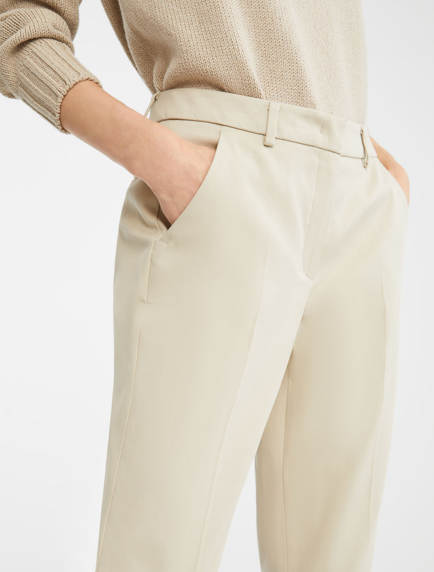 Pantaloni in cotone stretch Weekend Maxmara Pantaloni in cotone stretch Weekend Maxmara