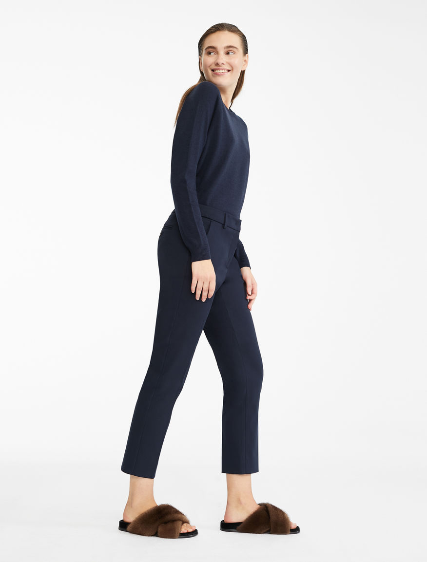 Stretch cotton trousers Weekend Maxmara Stretch cotton trousers Weekend Maxmara