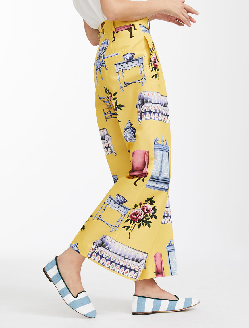 Cotton faille trousers Weekend Maxmara Cotton faille trousers Weekend Maxmara