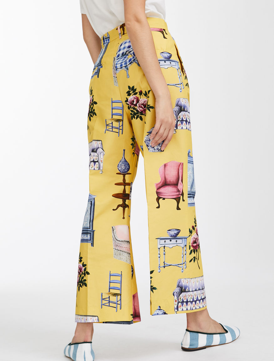 Cotton faille trousers Weekend Maxmara Cotton faille trousers Weekend Maxmara