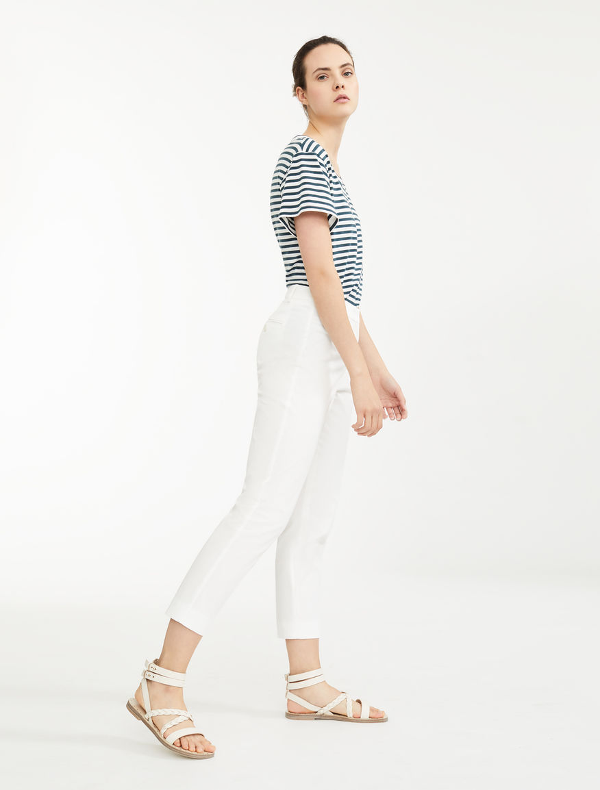 Cotton gabardine trousers Weekend Maxmara Cotton gabardine trousers Weekend Maxmara