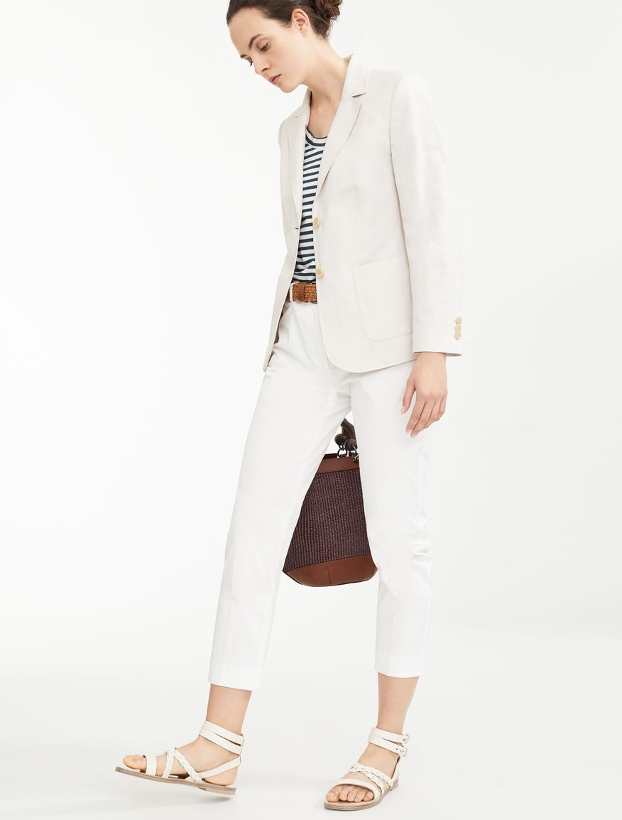Cotton gabardine trousers Weekend Maxmara Cotton gabardine trousers Weekend Maxmara