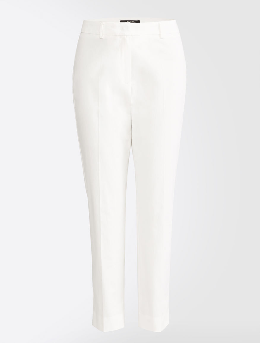 Cotton gabardine trousers Weekend Maxmara Cotton gabardine trousers Weekend Maxmara