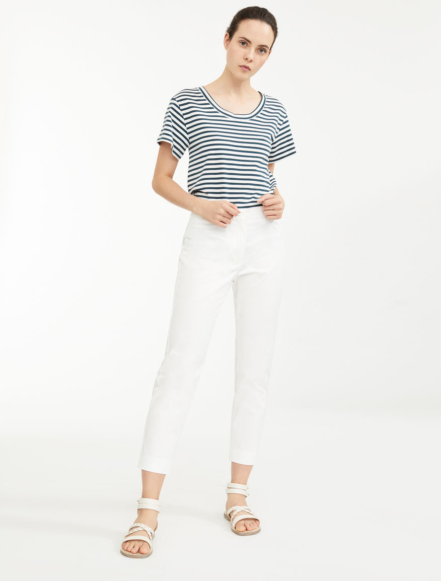 Cotton gabardine trousers Weekend Maxmara Cotton gabardine trousers Weekend Maxmara