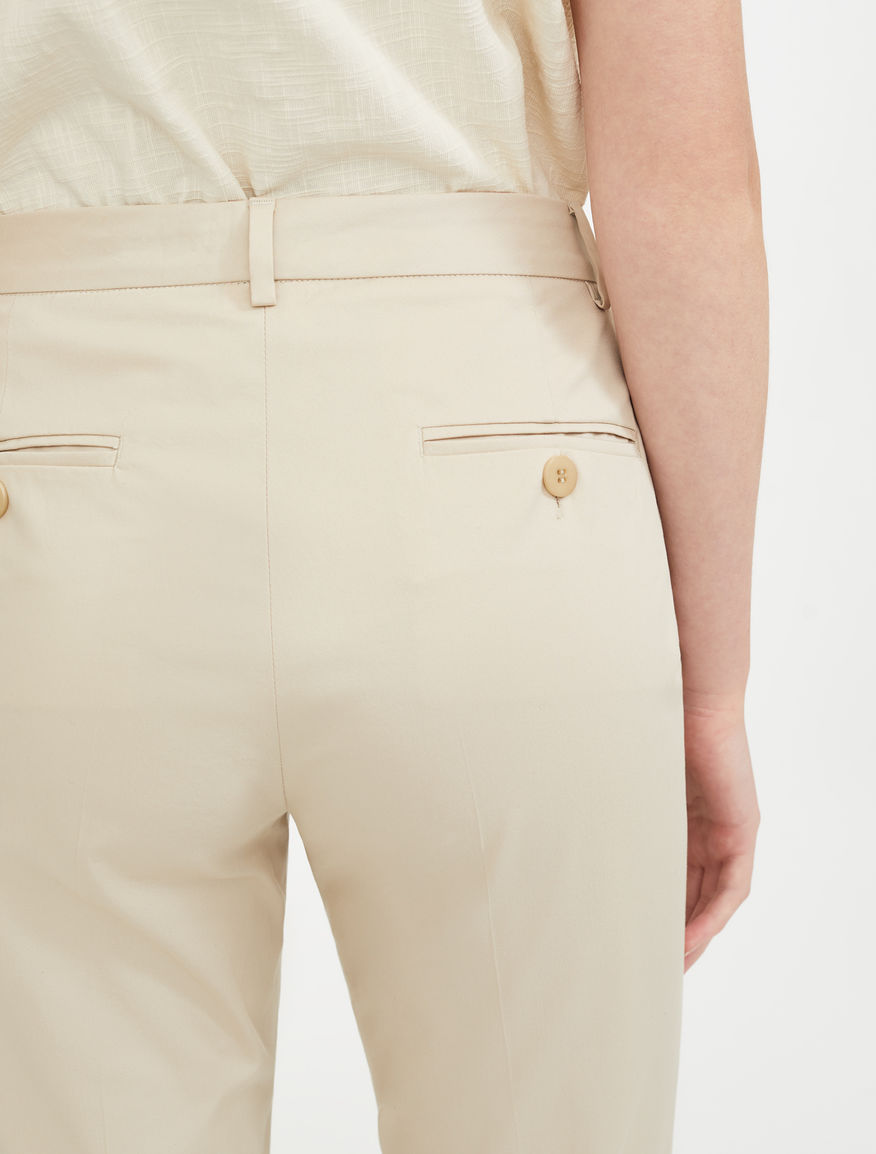Cotton gabardine trousers Weekend Maxmara Cotton gabardine trousers Weekend Maxmara