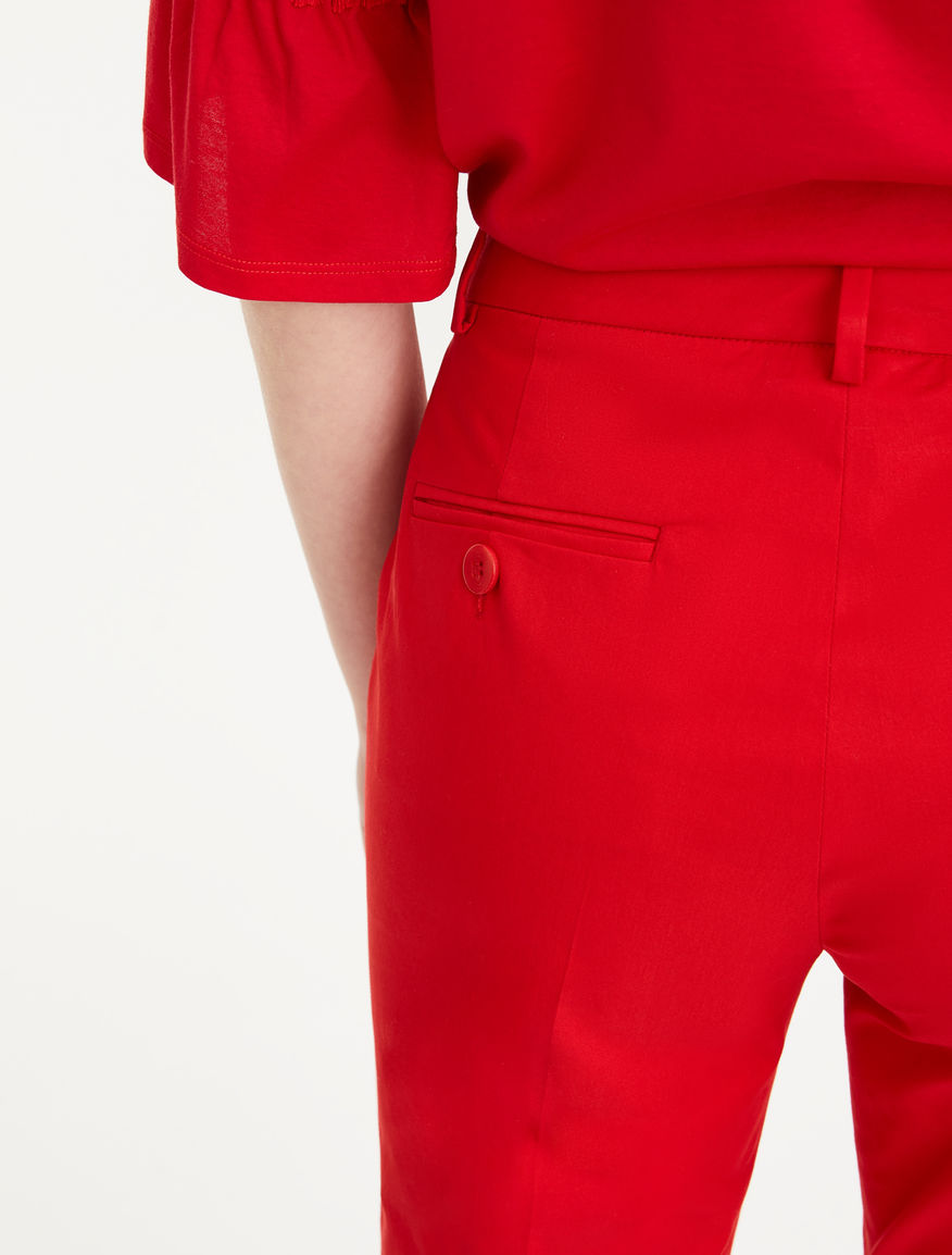 Cotton gabardine trousers Weekend Maxmara Cotton gabardine trousers Weekend Maxmara