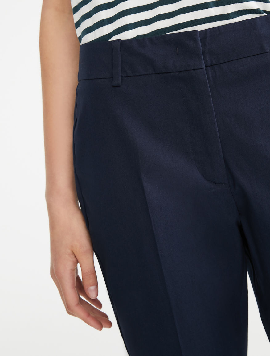 Cotton gabardine trousers Weekend Maxmara Cotton gabardine trousers Weekend Maxmara