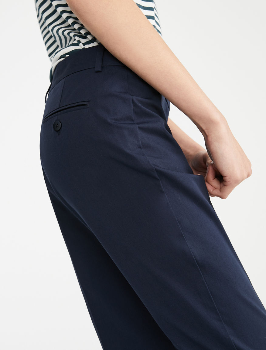 Cotton gabardine trousers Weekend Maxmara Cotton gabardine trousers Weekend Maxmara
