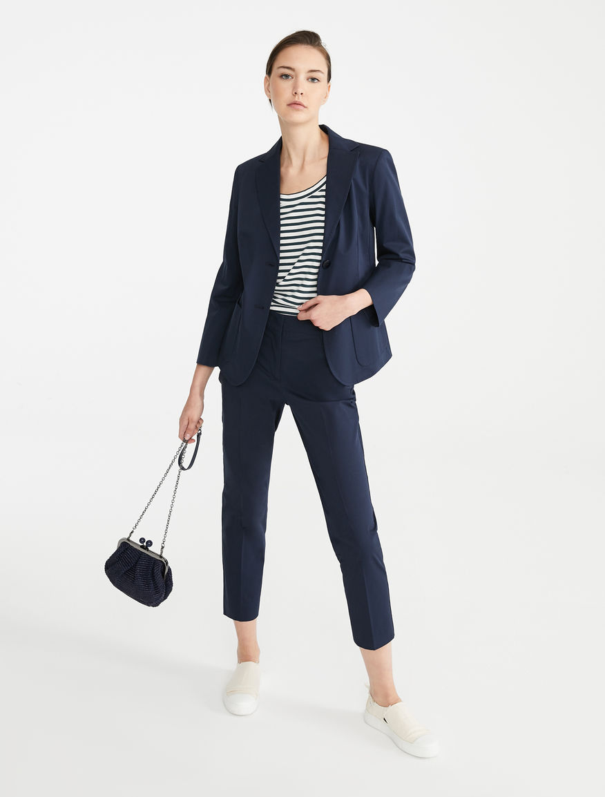 Cotton gabardine trousers Weekend Maxmara Cotton gabardine trousers Weekend Maxmara