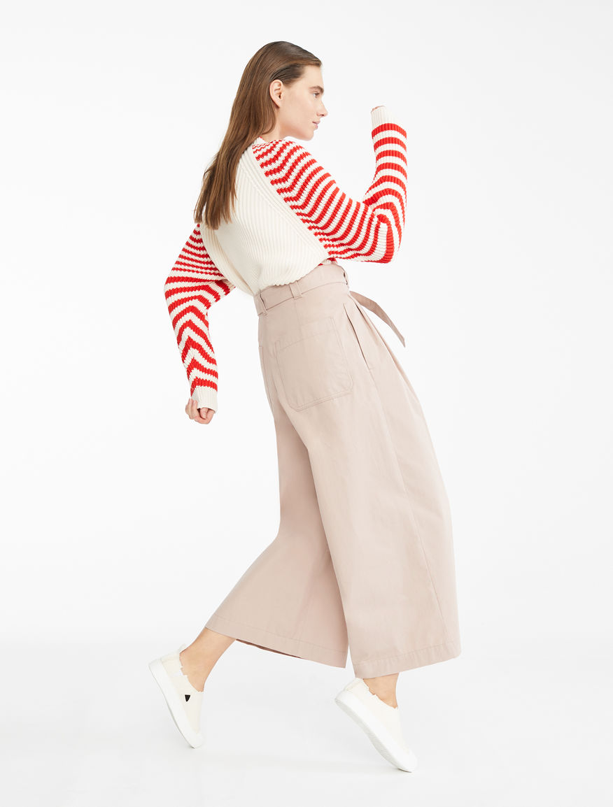 Cotton twill trousers Weekend Maxmara Cotton twill trousers Weekend Maxmara