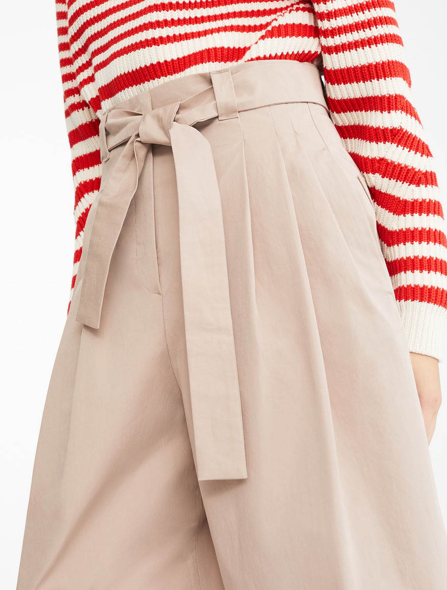 Cotton twill trousers Weekend Maxmara Cotton twill trousers Weekend Maxmara
