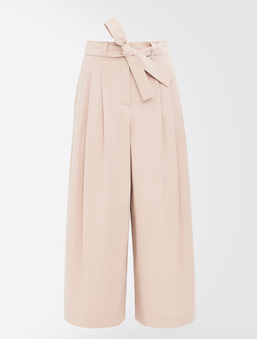Cotton twill trousers Weekend Maxmara Cotton twill trousers Weekend Maxmara