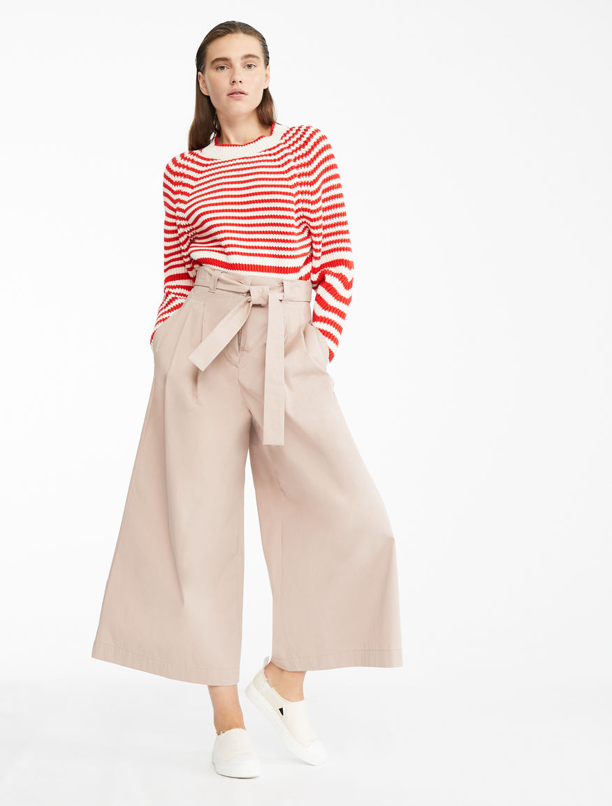 Cotton twill trousers Weekend Maxmara Cotton twill trousers Weekend Maxmara