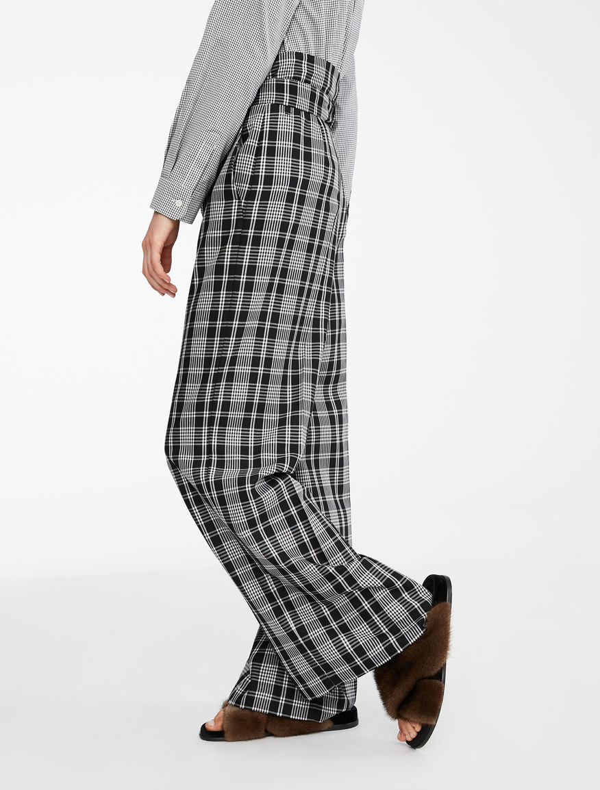 Wool and viscose twill trousers Weekend Maxmara Wool and viscose twill trousers Weekend Maxmara