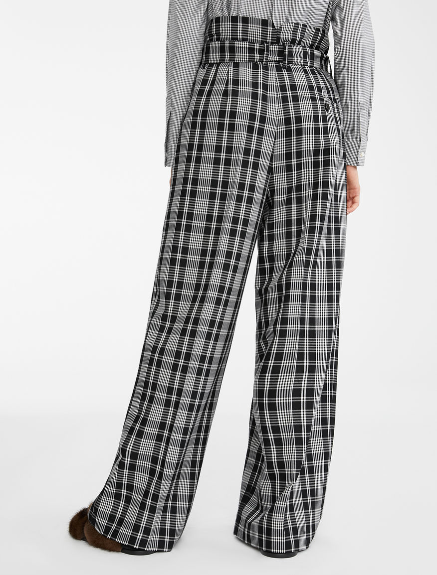 Wool and viscose twill trousers Weekend Maxmara Wool and viscose twill trousers Weekend Maxmara