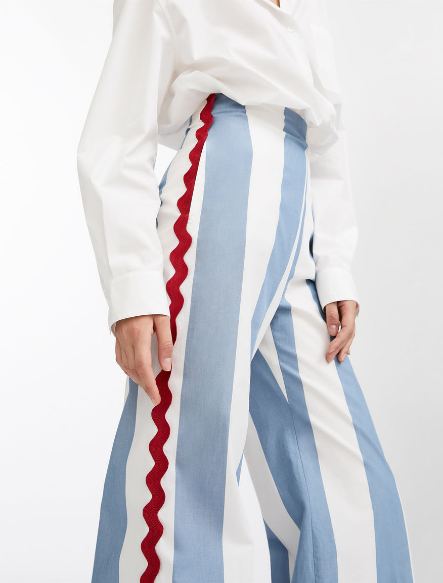 Trousers in cotton canvas Weekend Maxmara Trousers in cotton canvas Weekend Maxmara