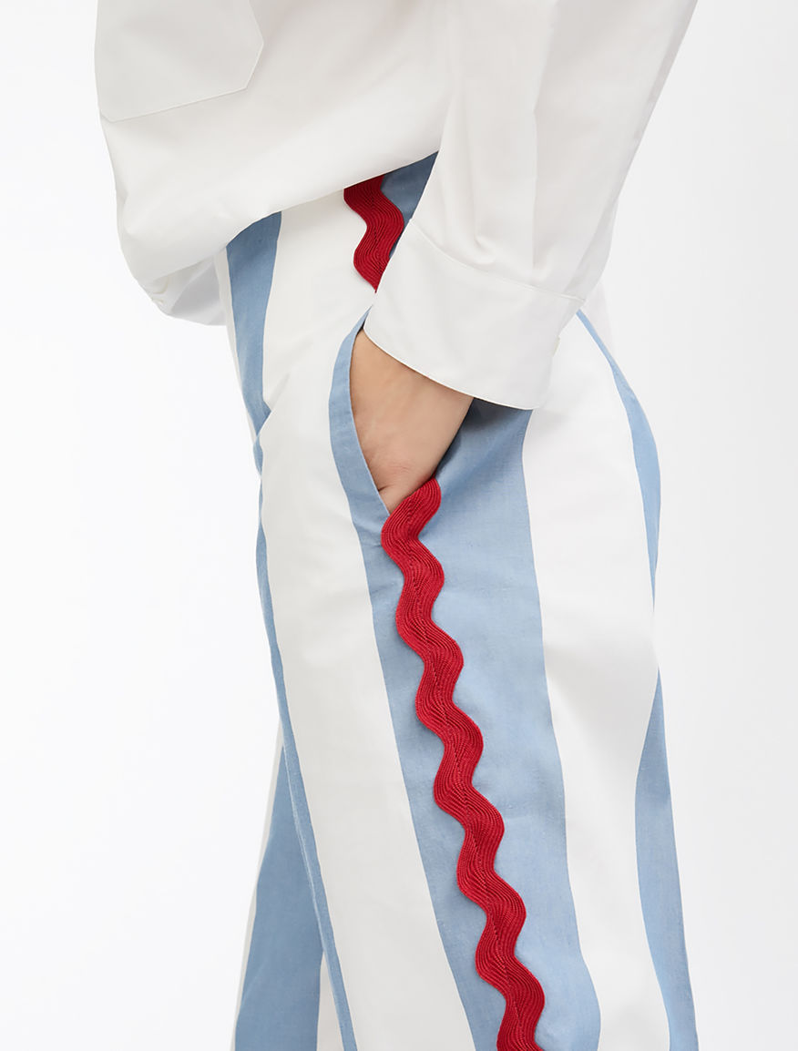 Trousers in cotton canvas Weekend Maxmara Trousers in cotton canvas Weekend Maxmara