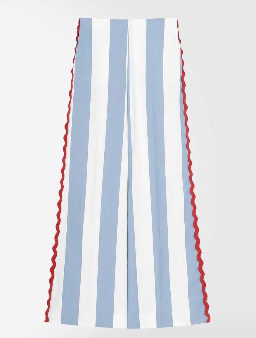 Trousers in cotton canvas Weekend Maxmara Trousers in cotton canvas Weekend Maxmara