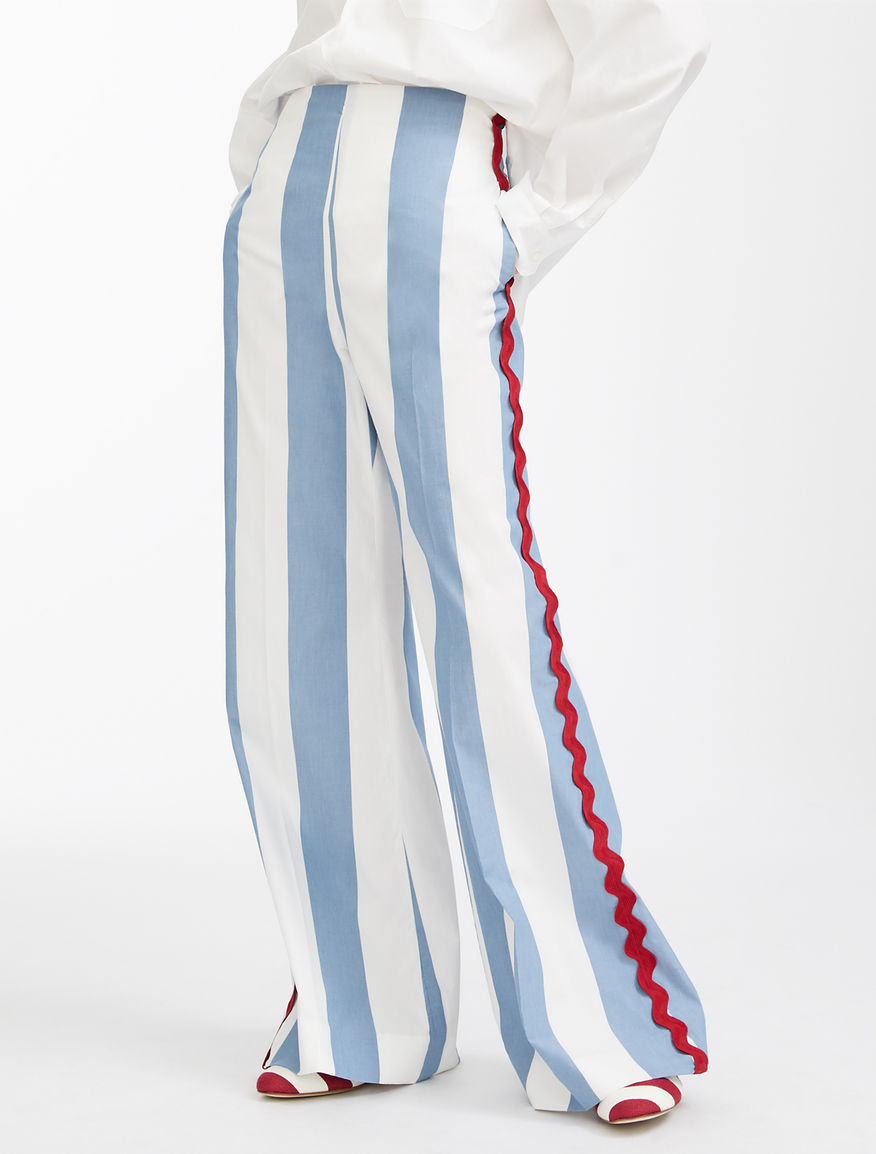 Trousers in cotton canvas Weekend Maxmara Trousers in cotton canvas Weekend Maxmara