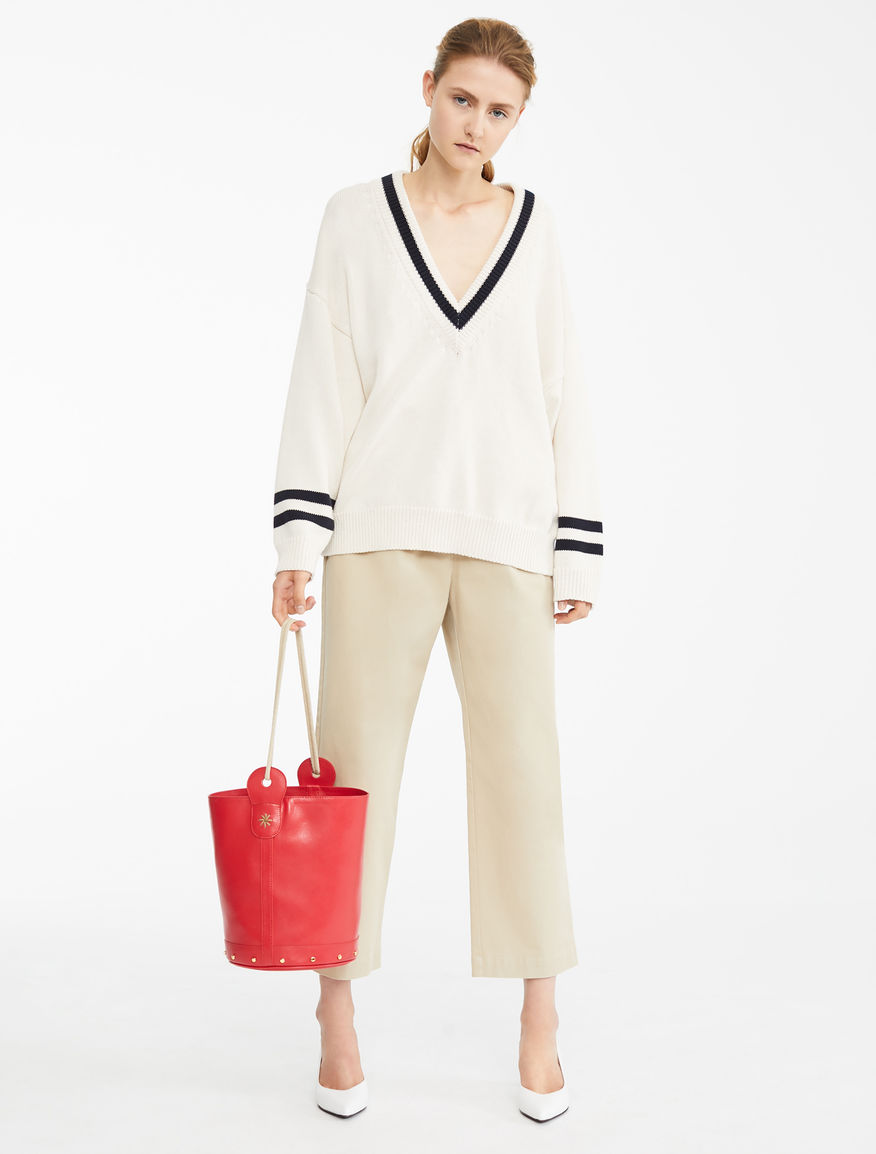 Cotton twill trousers Weekend Maxmara Cotton twill trousers Weekend Maxmara