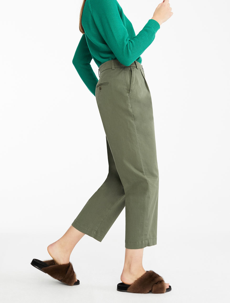 Cotton twill trousers Weekend Maxmara Cotton twill trousers Weekend Maxmara