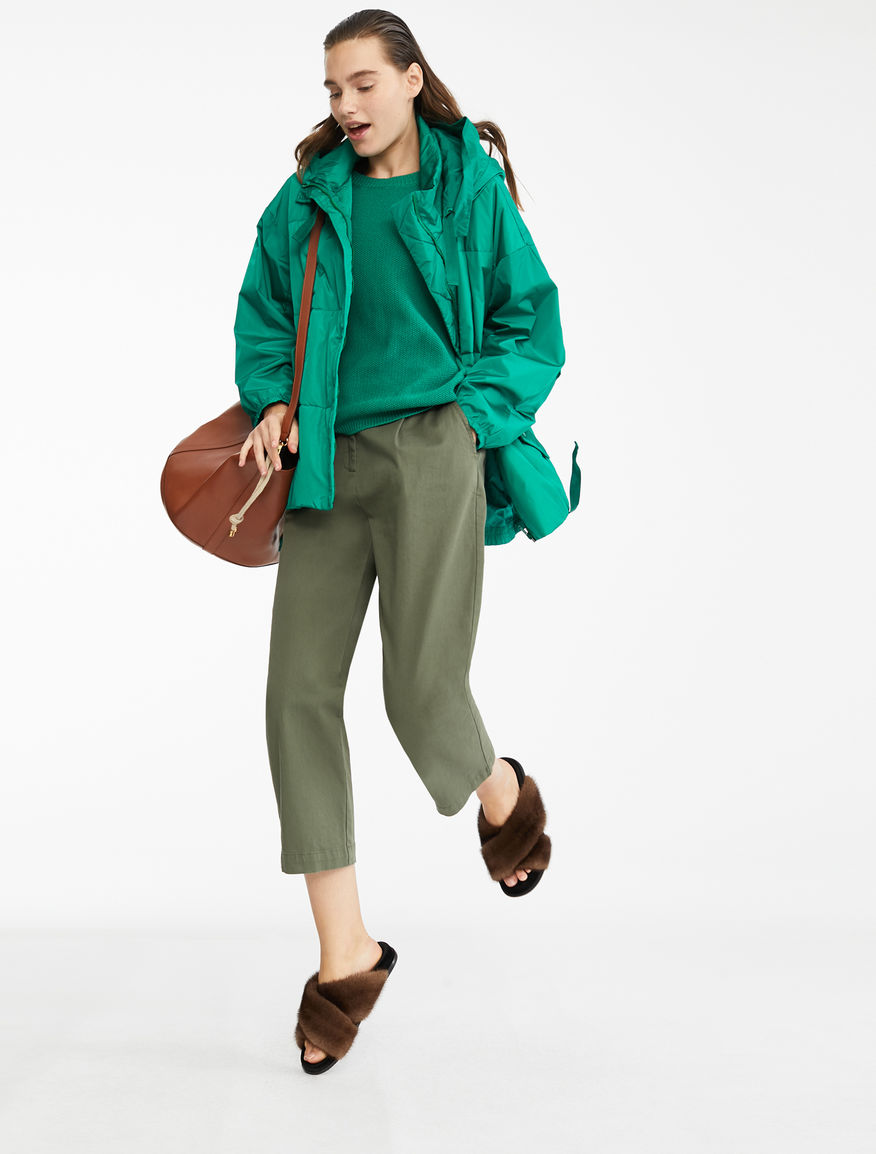 Cotton twill trousers Weekend Maxmara Cotton twill trousers Weekend Maxmara