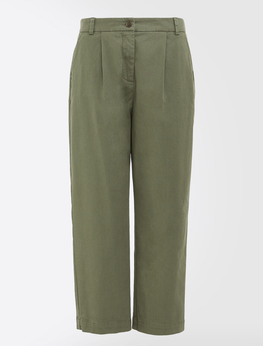 Cotton twill trousers Weekend Maxmara Cotton twill trousers Weekend Maxmara