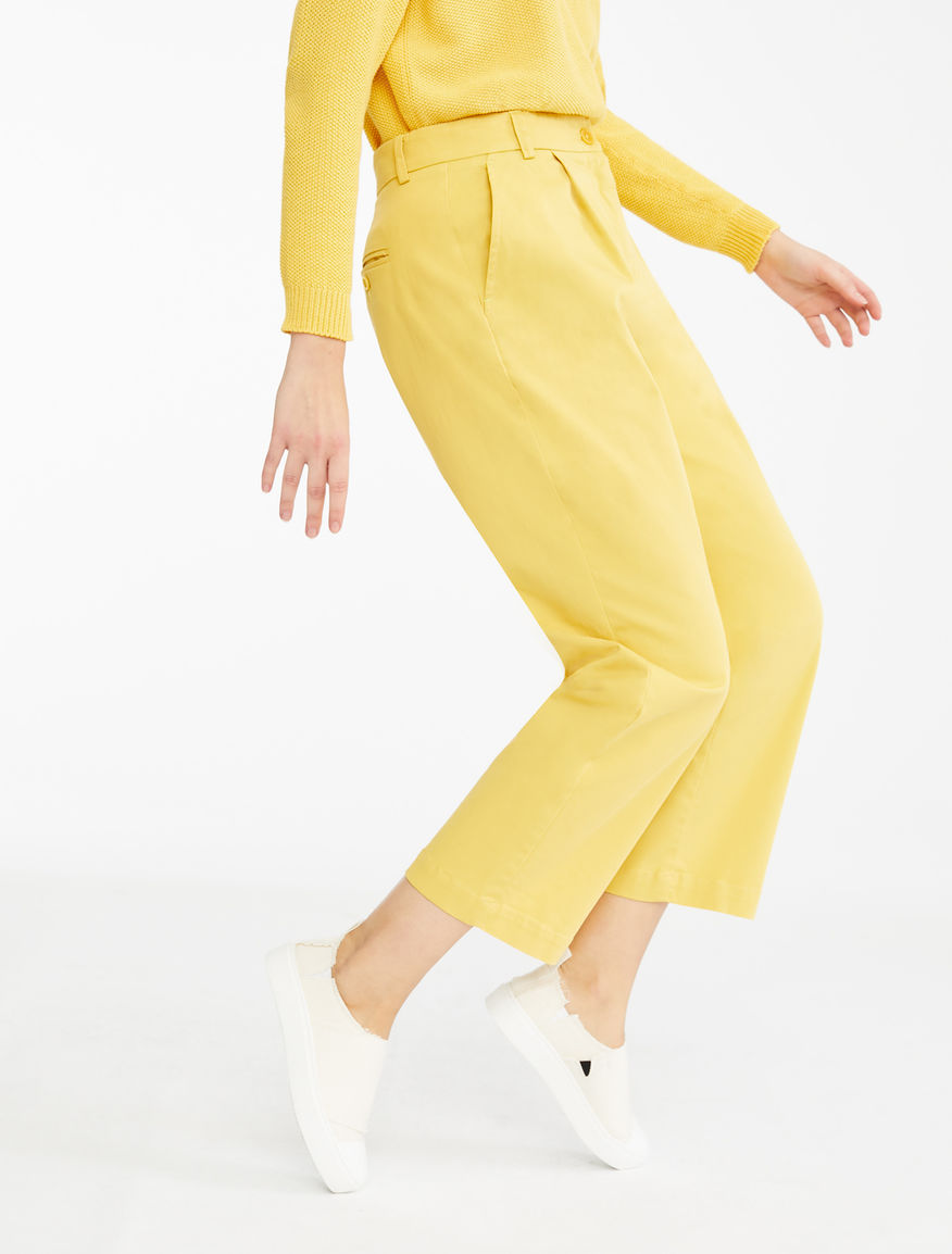 Cotton twill trousers Weekend Maxmara Cotton twill trousers Weekend Maxmara