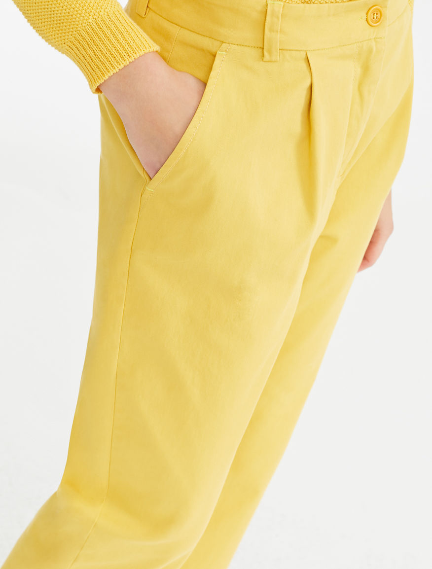 Cotton twill trousers Weekend Maxmara Cotton twill trousers Weekend Maxmara
