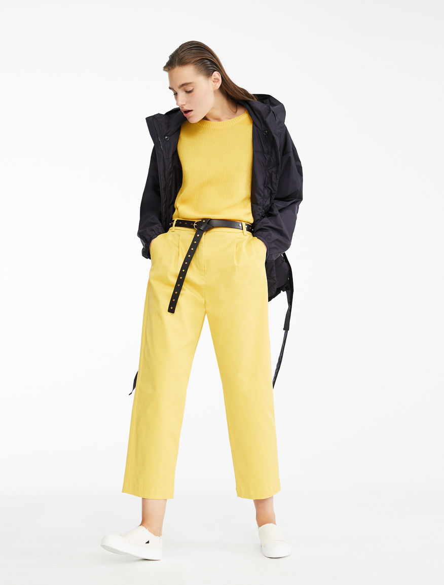 Cotton twill trousers Weekend Maxmara Cotton twill trousers Weekend Maxmara