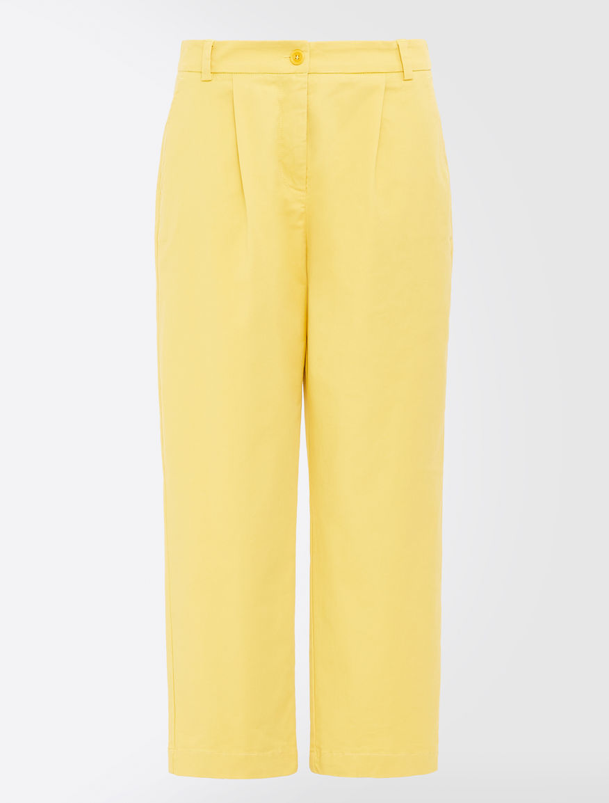 Cotton twill trousers Weekend Maxmara Cotton twill trousers Weekend Maxmara