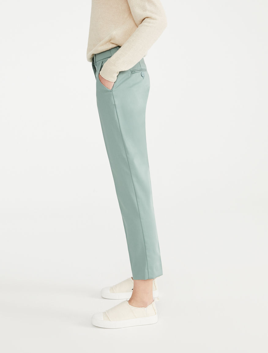 Cotton satin trousers Weekend Maxmara Cotton satin trousers Weekend Maxmara
