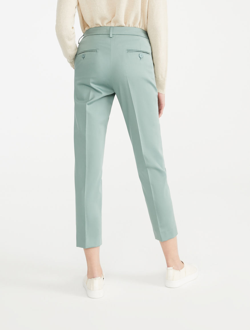 Cotton satin trousers Weekend Maxmara Cotton satin trousers Weekend Maxmara