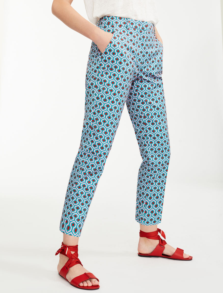 Cotton gabardine trousers Weekend Maxmara Cotton gabardine trousers Weekend Maxmara